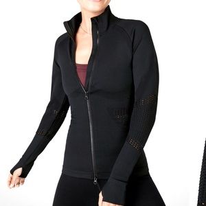 Fabletics Mia mock neck Zip Running Jacket small